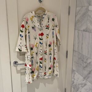 Tuckernuck Fresh Buds Royal Shirt Dress